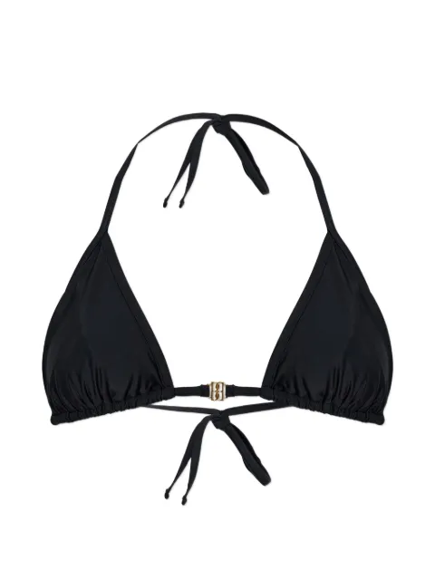 By Malene Birger Astrida logo bikini top Black 103881