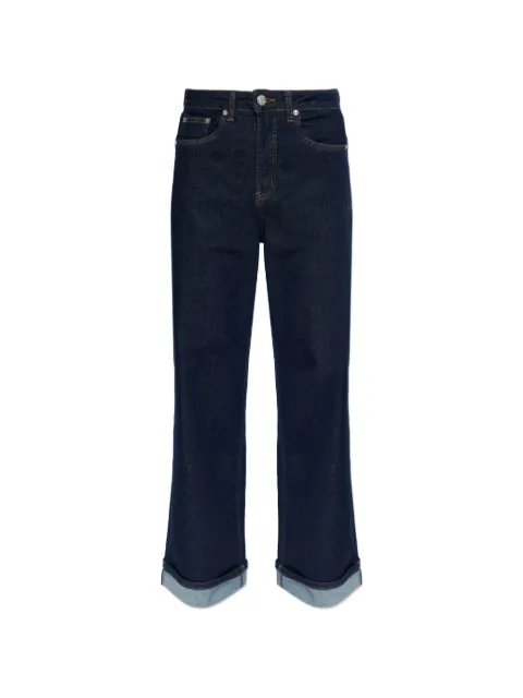 Gestuz cuffed jeans Blue 10911301