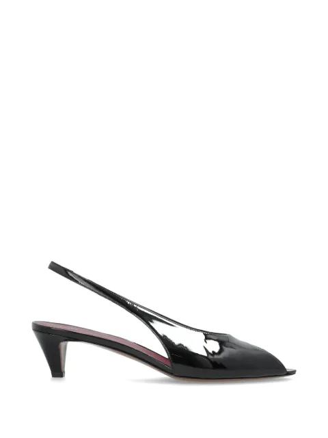 NEOUS Hamal peep-toe slingback pumps Black 00505P01