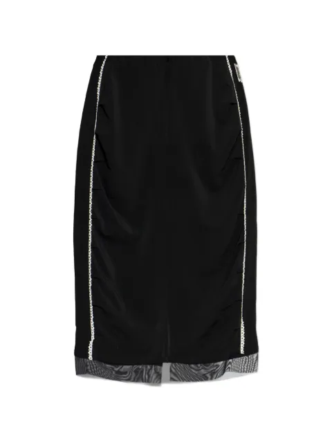 AVAVAV sequin-embellishment midi skirt Black S26N0350