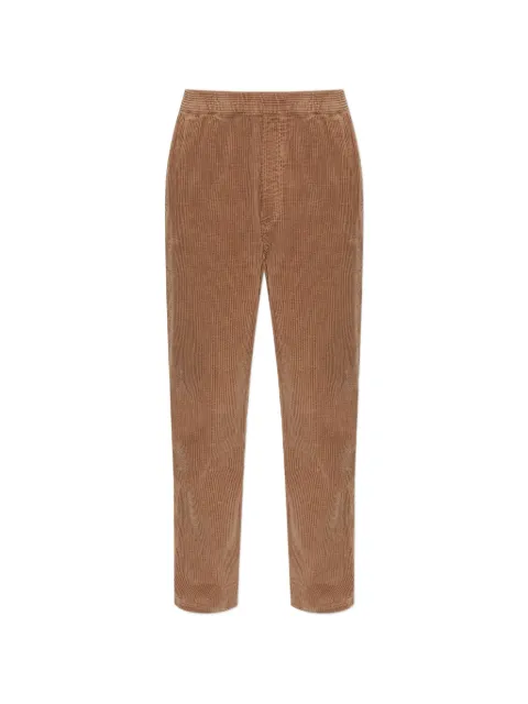 American Vintage Padow corduroy trousers Brown MPADO10AE26