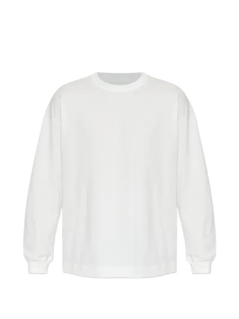 Homme Plissé Issey Miyake long-sleeve graphic T-shirt White HP66JK355
