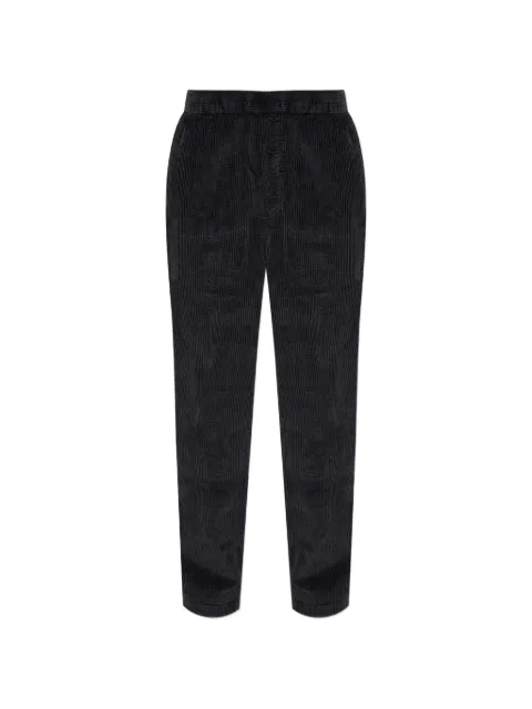 American Vintage Padow corduroy trousers Black MPADO10AE26