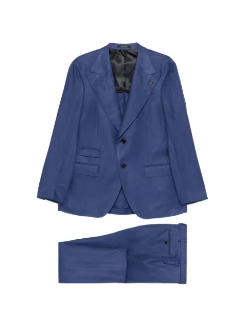 Gabriele Pasini flap-pocket suit Blue 374864184