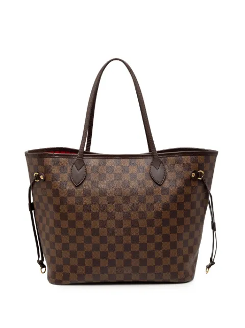 Louis Vuitton Pre-Owned 2010 Damier Ebene Neverfull MM tote bag Brown 6O3V4ZUJZZFXRCD5