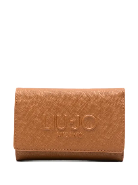 LIU JO embossed wallet Neutrals AA6172ES029