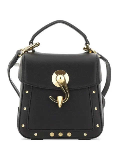 Dell'est small Trunkino gold tone-studs tote bag Black DSQ2001BFS
