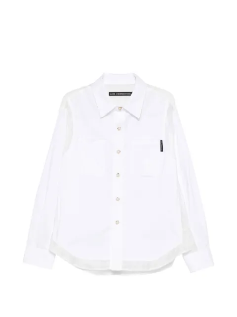 Andersson Bell pocket shirt White ATB1443M