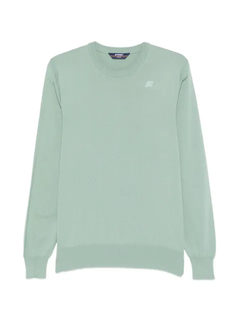 K-Way Sebastien crew-neck sweater Green K4122YW