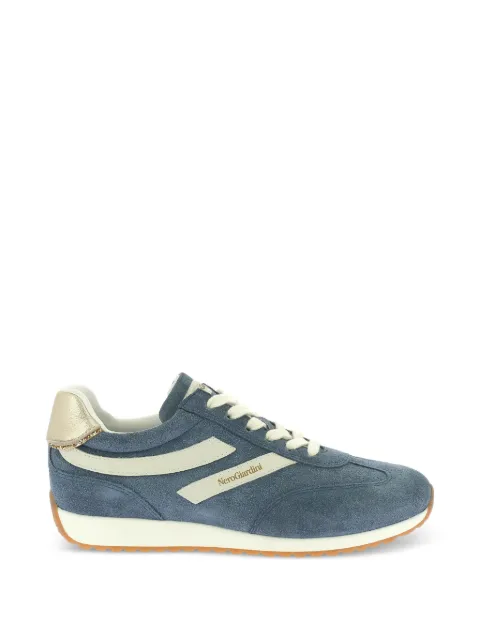 NERO GIARDINI suede lace-up sneakers Blue E615160D