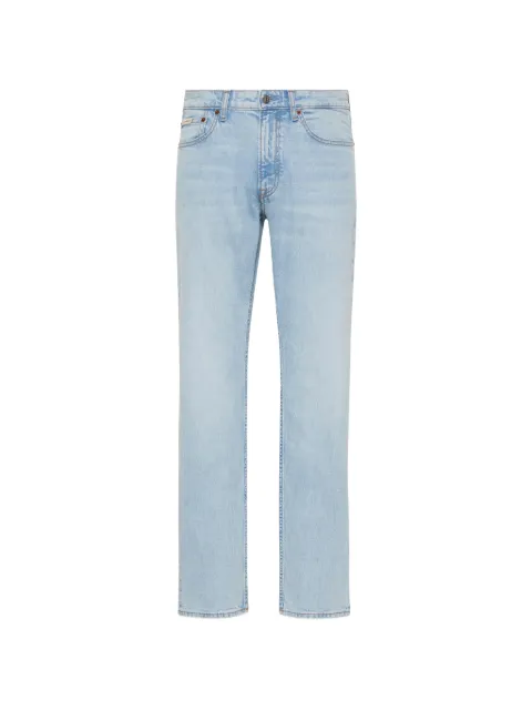 Calvin Klein slim-fit logo-patch jeans Blue LV04RB736GEF8