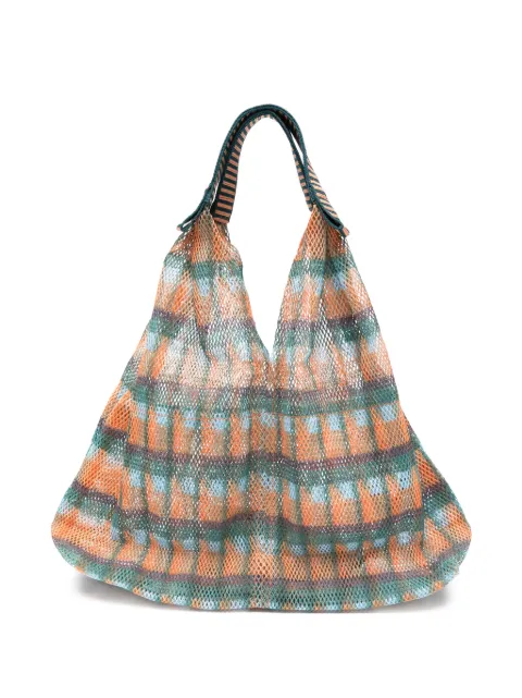 Épice Udaipur check tote bag Orange UDAIPURS