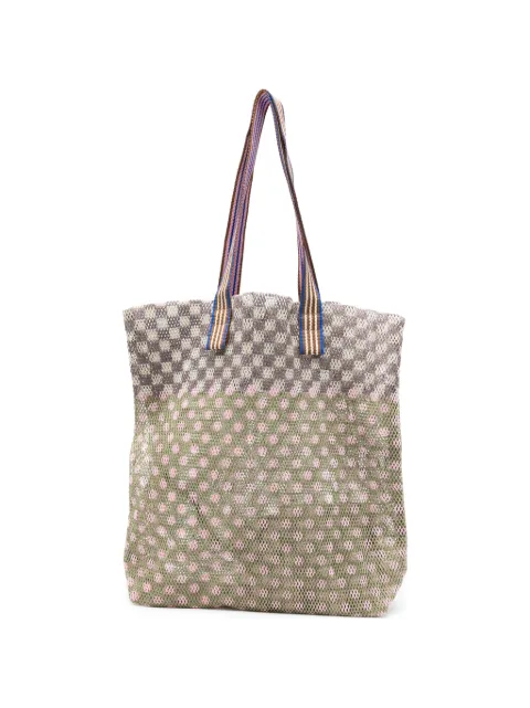 Épice Kanpur polka-dot tote bag Green KANPURB2638