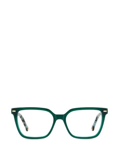 Carolina Herrera square-frame glasses Green HER0363