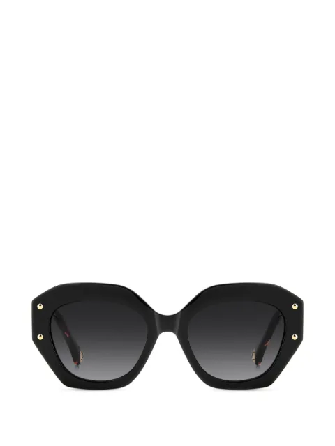 Carolina Herrera geometric-frame sunglasses Black HER0365S