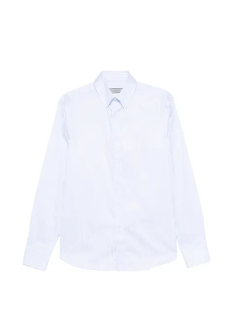 Canali long-sleeve shirt White V26GR003447