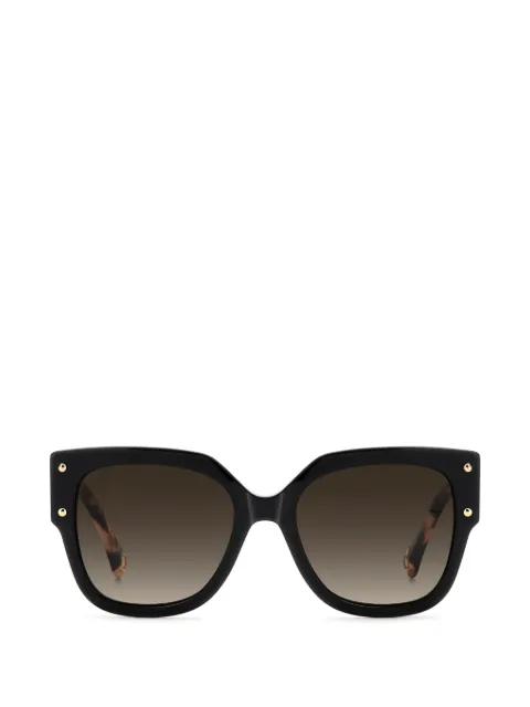 Carolina Herrera studded square-frame sunglasses Black HER0366S