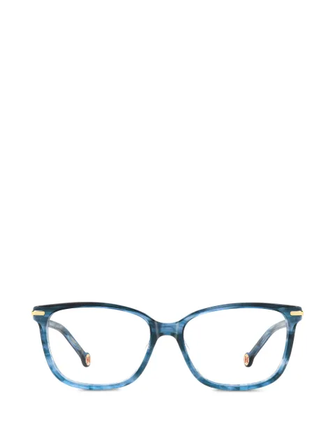 Carolina Herrera logo-detail glasses Blue HER0381G