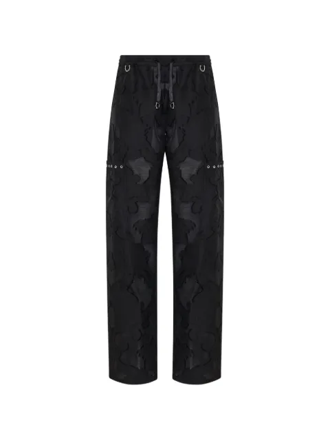 John Richmond eyelet trousers Black RWP26266PA