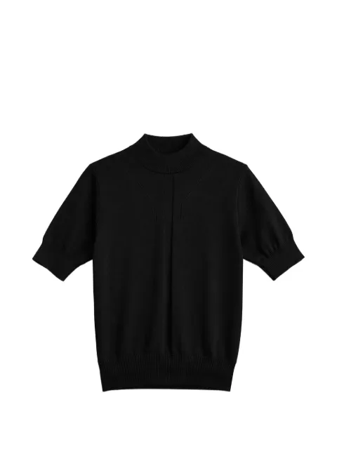 John Richmond short-sleeve knitted T-shirt Black RWP26255MA