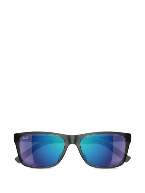 Maui Jim Kōwelo rectangular-frame sunglasses Grey MJ0345S
