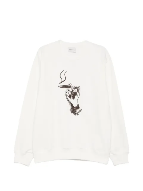 Drôle De Monsieur Cuba sweatshirt White KSW204CO127OW