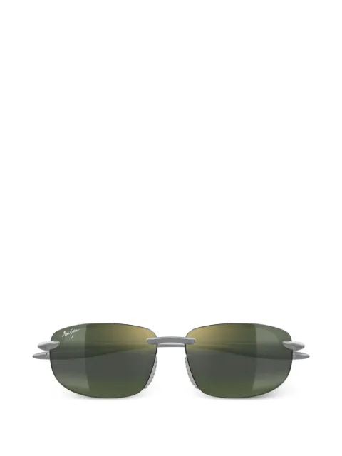 Maui Jim Hookipa geometric-frame sunglasses Silver MJ0677SA