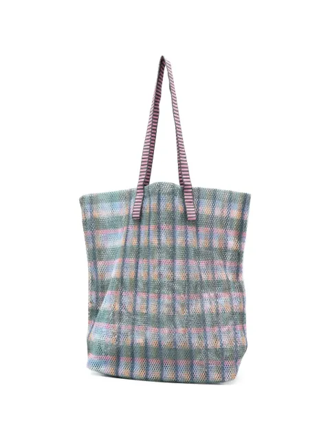 Épice Kanpur check tote bag Blue KANPURB2602