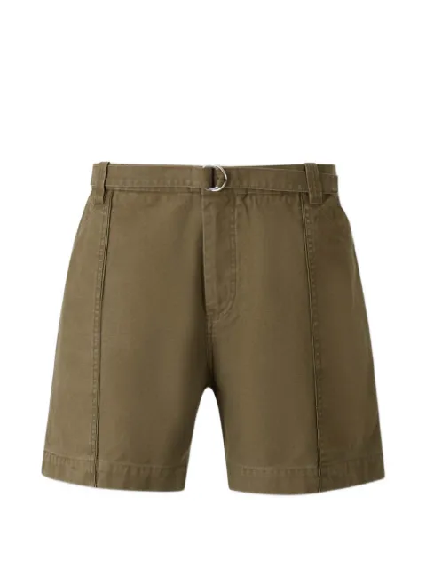 Wales Bonner belted shorts Green MS26TR03CO01
