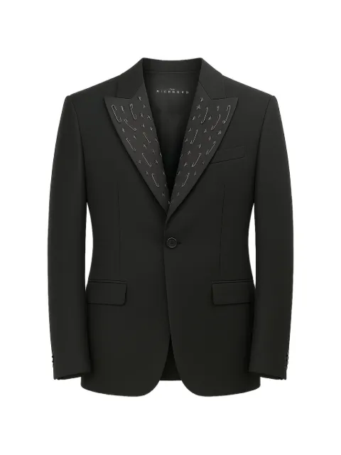 John Richmond pin-embellished blazer Black RWP26083GC