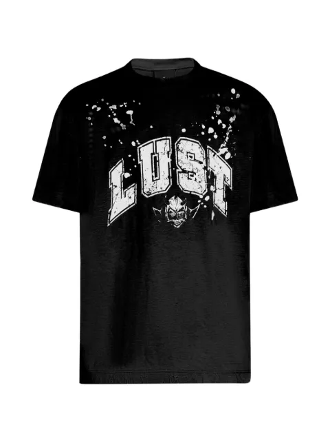 John Richmond graphic-print T-shirt Black RMP26104TS