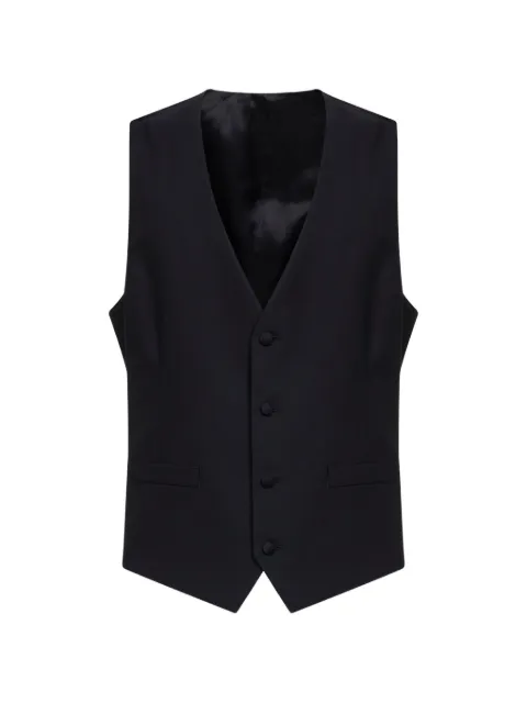 Lardini wool waistcoat Black CN74050PAE66302999