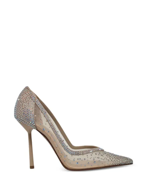 Le Silla Nicole embellished pointed pumps White 4191E090BXPPGSL