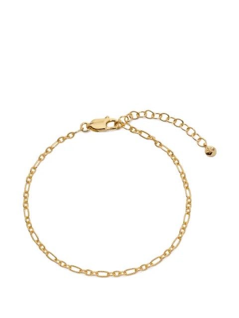 Monica Vinader textured link chain bracelet Gold GPBLTXLSNON