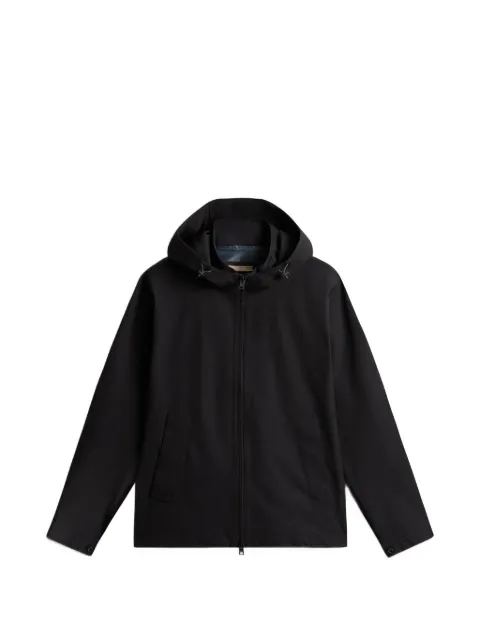 Woolrich Pacific two-layered hooded jacket Black CFWOOU2130MRUT4018