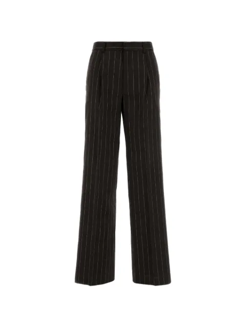 PT Torino Lola pinstriped trousers Black CDVSLLZ00STDLB09