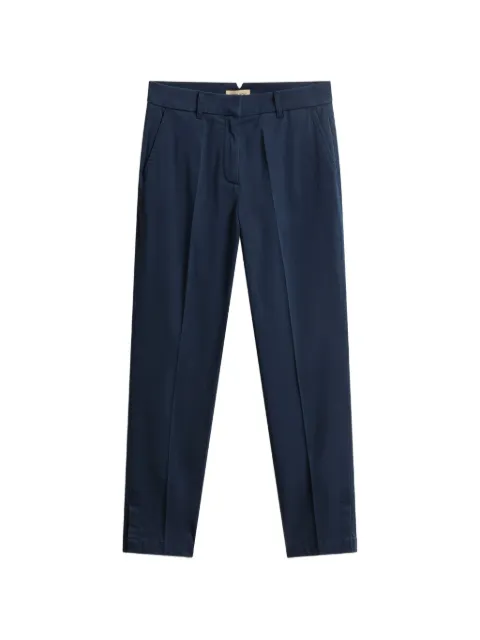 Woolrich belt-loops trousers Blue CFWWTR2022FRUT5332