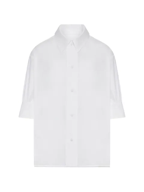 Jil Sander cuffed top White J01DL0162J45326