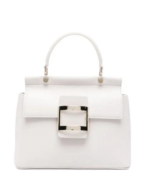Roger Vivier Viv´ Cabas buckle tote bag White RBWAOBA0200QV7