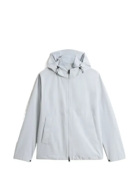 Woolrich Pacific two-layered hooded jacket Grey CFWOOU2130MRUT4018