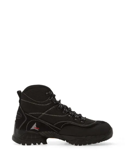 ROA Andreas Raw lace-up sneakers Black YBUW130FA18BLK0001