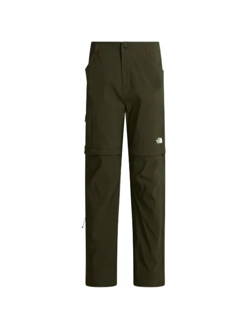 The North Face Exploration straight convertible trousers Green NF0A8EC821L