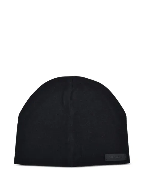 BREATH graphic beanie hat Black BR26SSAC8003