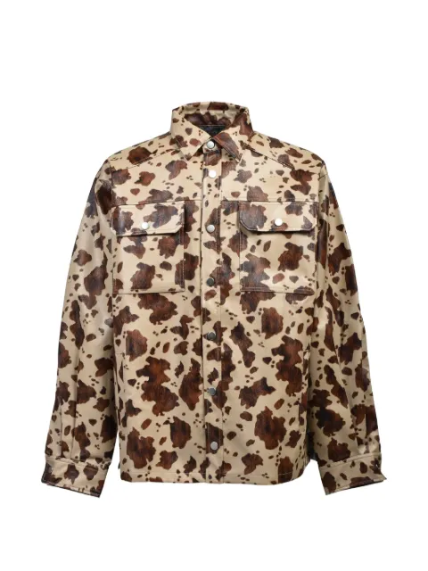 BREATH buttoned horse-print shirt Neutrals BR26SSS2011