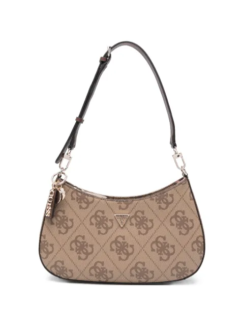 GUESS USA monogram charm shoulder bag Neutrals HWSO9672180