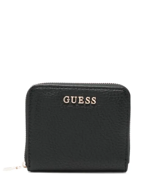 GUESS USA logo-plaque zipped wallet Black BG8362137