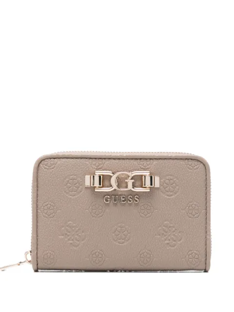 GUESS USA debossed-monogram wallet Neutrals PD9916140
