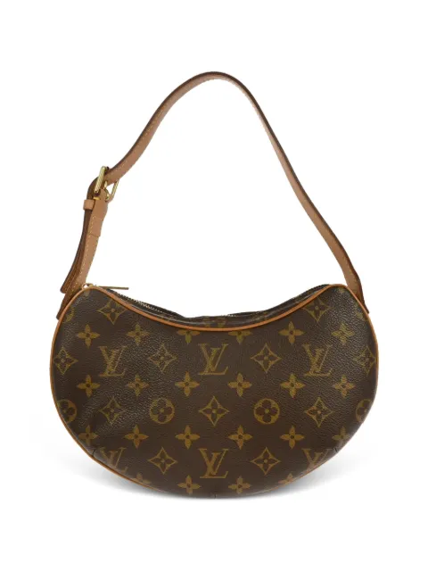 Louis Vuitton Pre-Owned 2002 PM Croissant monogram-canvas shoulder bag Brown 135536