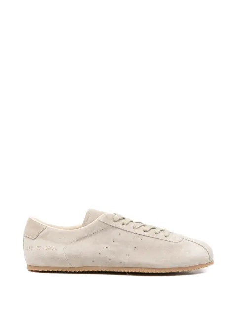 Common Projects lace-up suede sneakers Neutrals 4187