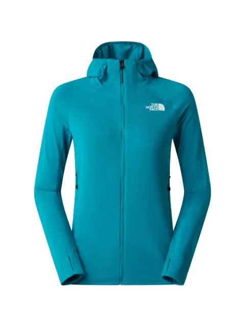 The North Face logo-print zip-up jacket Blue NF0A8BSZ6GO